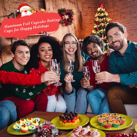 Potchen presentación festiva para eventos y fiestas navideñas