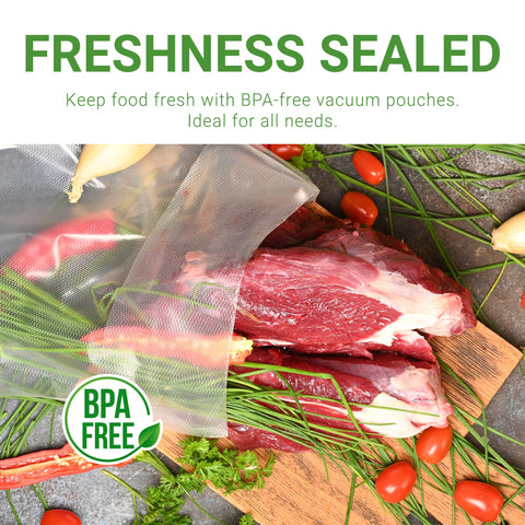 PouchWorth uso profesional en cocina para sellado eficiente y prolongar frescura.