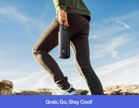 Powcan para deporte y viaje, mantiene la temperatura y es duradera.