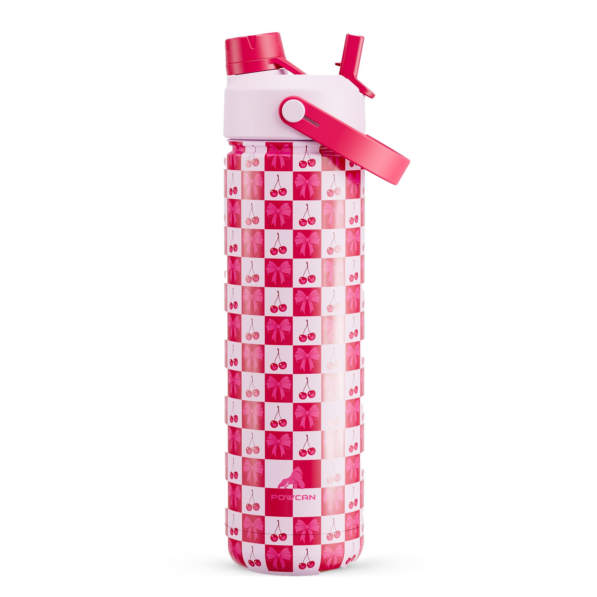 POWCAN 26 oz con tapa 2 en 1 para beber sin derrames en cualquier lugar