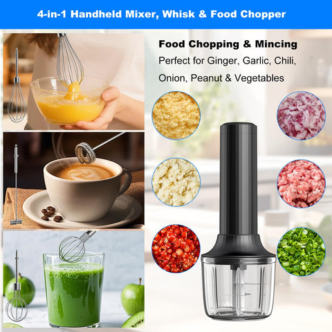 PowCube MixgoII con 4 velocidades para batidos y preparaciones ligeras