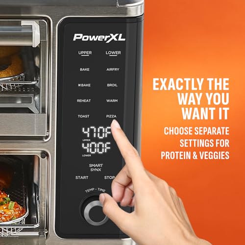PowerXL SmartSynx, rango de temperatura amplio para recetas diversas