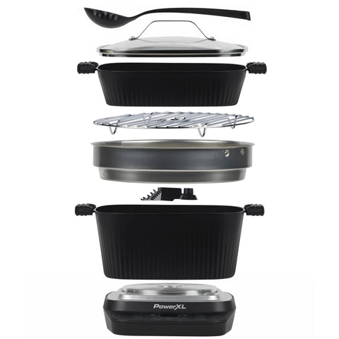 PowerXL StirMax Deluxe diseño compacto para cocinas pequeñas.