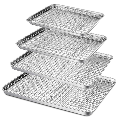 P&P CHEF Bandeja 16x12: cocción uniforme para porciones grandes