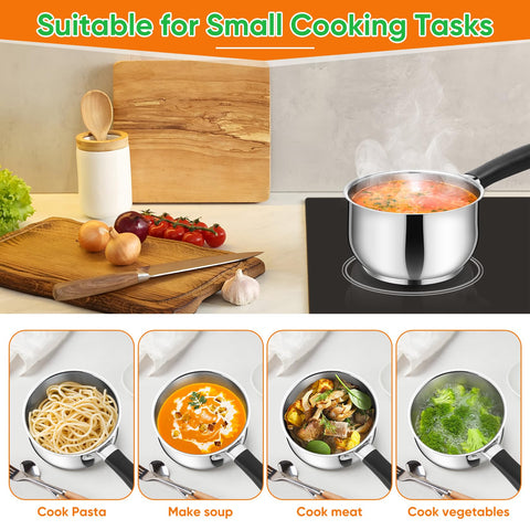 pp-chef sartén compatible con inducción, gas, eléctrica y cerámica