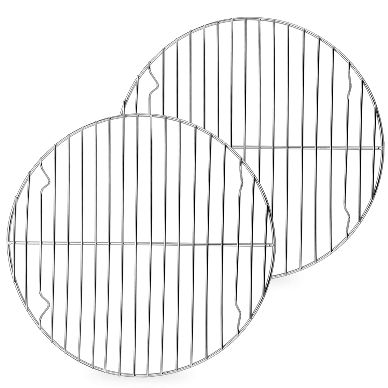 Rejilla circular de P&P CHEF de 10-5 pulgadas para enfriar alimentos de forma uniforme.