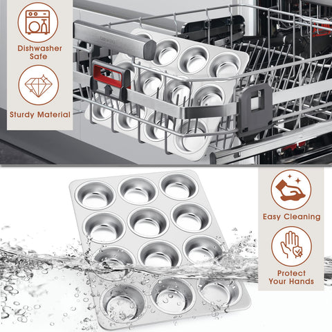Ideal para muffins, mini tartas y quiches con P&P CHEF.