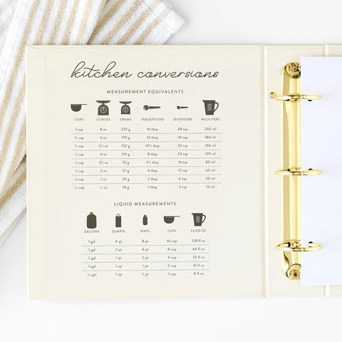 PPP Grabado oro La felicidad se cocina en casa, toque elegante