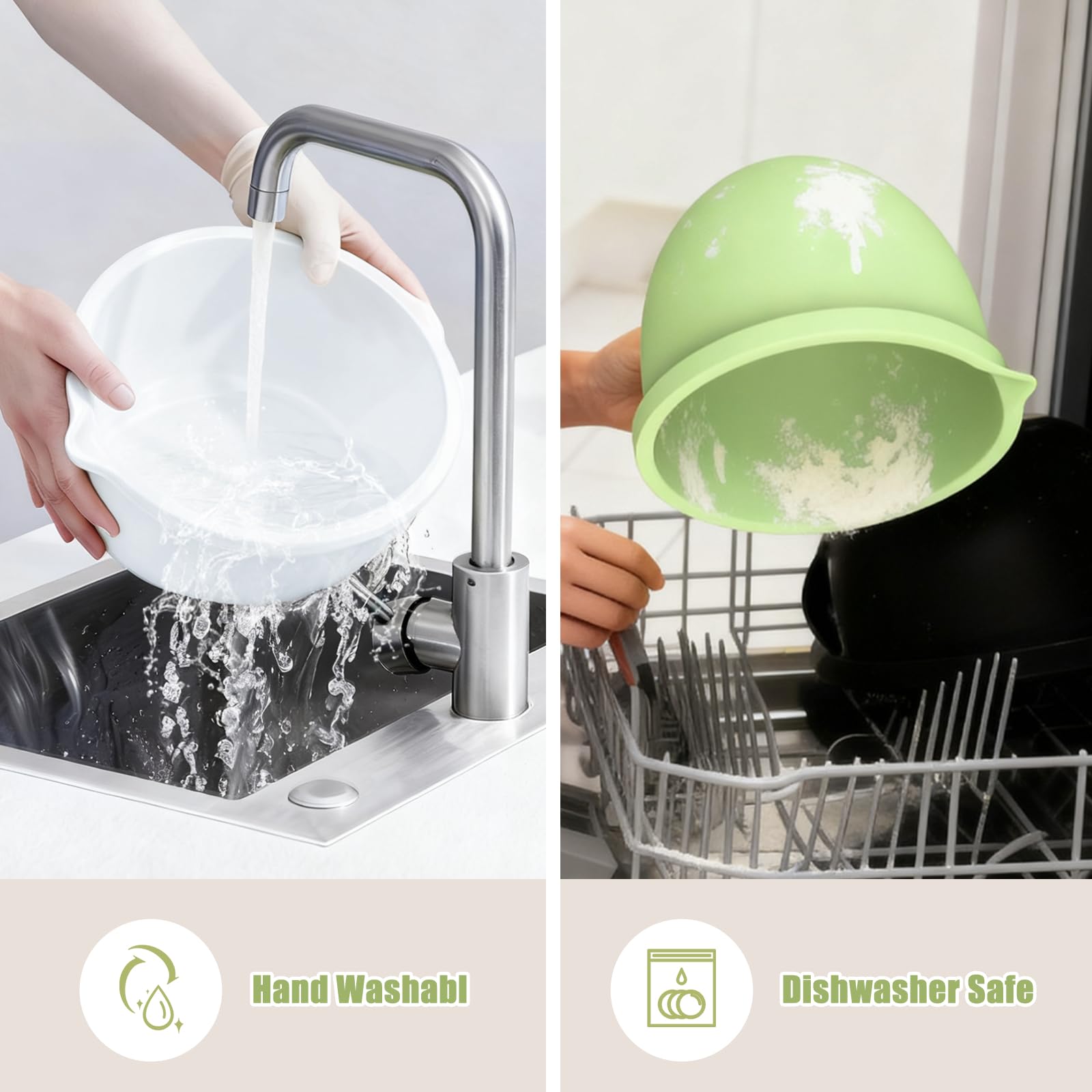 PQPO liner con tapa removible ideal para almacenar masas y preparaciones.