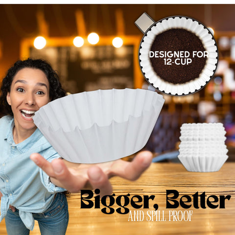 PR1M3 filtro cafe paque te 500 unidades, ahorro y conveniencia