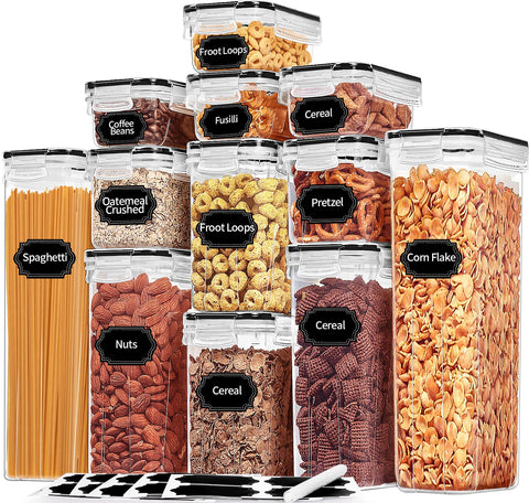 PRAKI contenedores herméticos para conservar alimentos frescos.