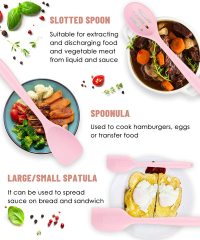 Pranski pinza cocina de silicona, segura para manipular alimentos sin deslizar.