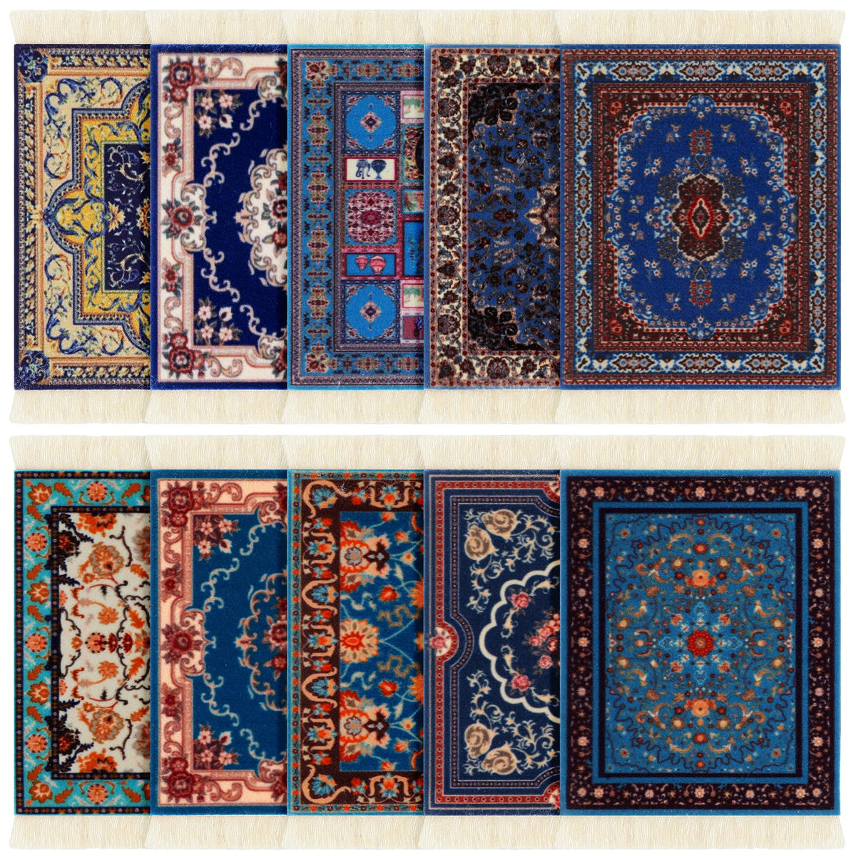 Posavasos Preboun para bebidas con diseño oriental, protege la mesa y añade color.