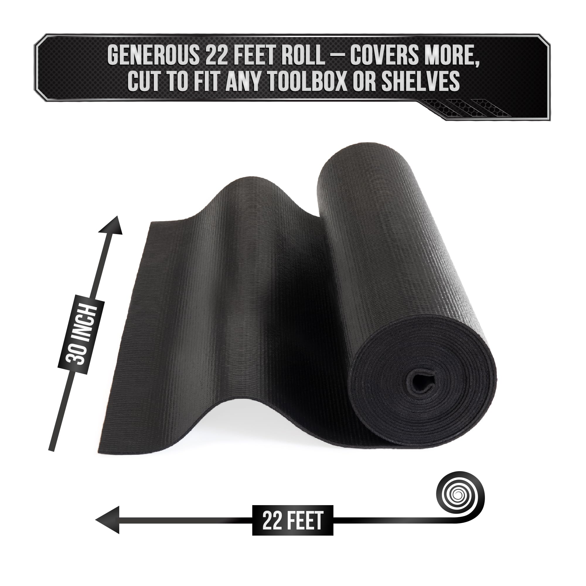Precision Defined: forro de cabina/taller para protección de herramientas y superficies.