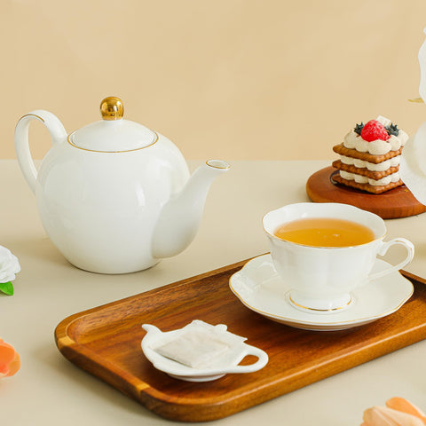 PRECITIME estilo ideal para fiesta del té, decoración elegante en la mesa.
