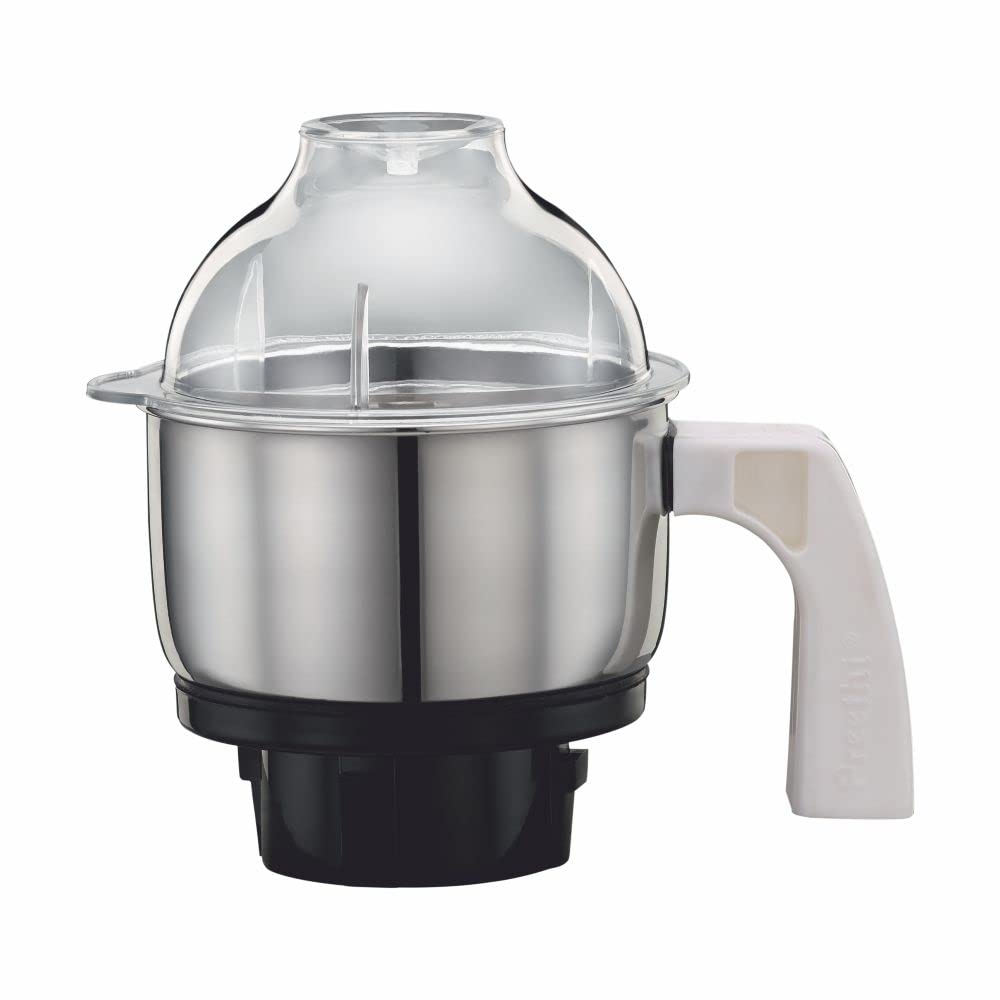 Jarra de acero inoxidable Preethi Genie, capacidad 0,5 L, ideal para salsas y condimentos.