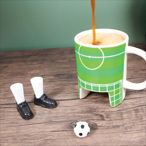 Premium Innovations: taza-futbol-16oz apta para lavavajillas y uso diario.