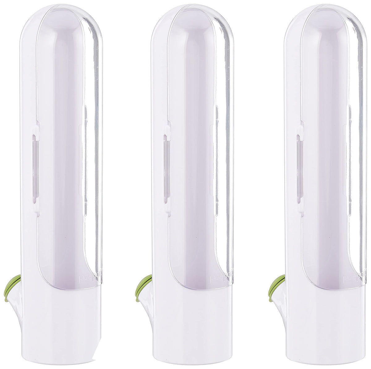 Pod Prepara Herb Savor 2.0, set de 3, vista frontal mantiene hierbas frescas.