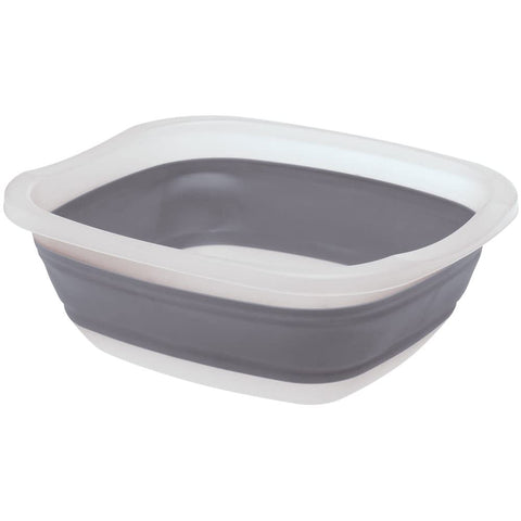 Balde plegable PrepWorks con asas integradas, fácil de transportar.