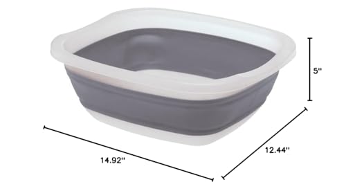 Balde plegable PrepWorks con capacidad de 2.25 galones.