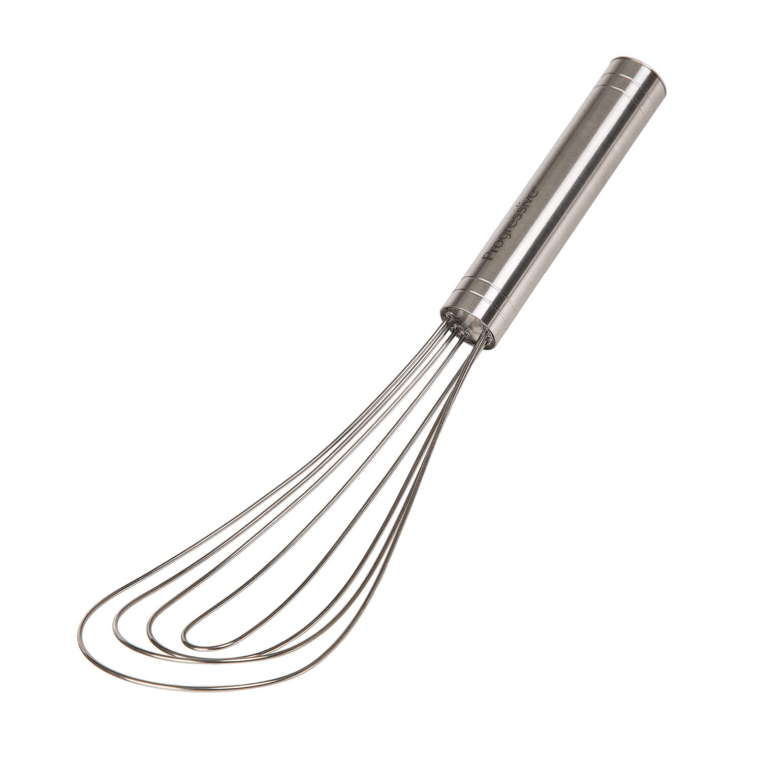 Batidor grueso PrepWorks de 10 pulgadas para mezclar salsas de forma uniforme.