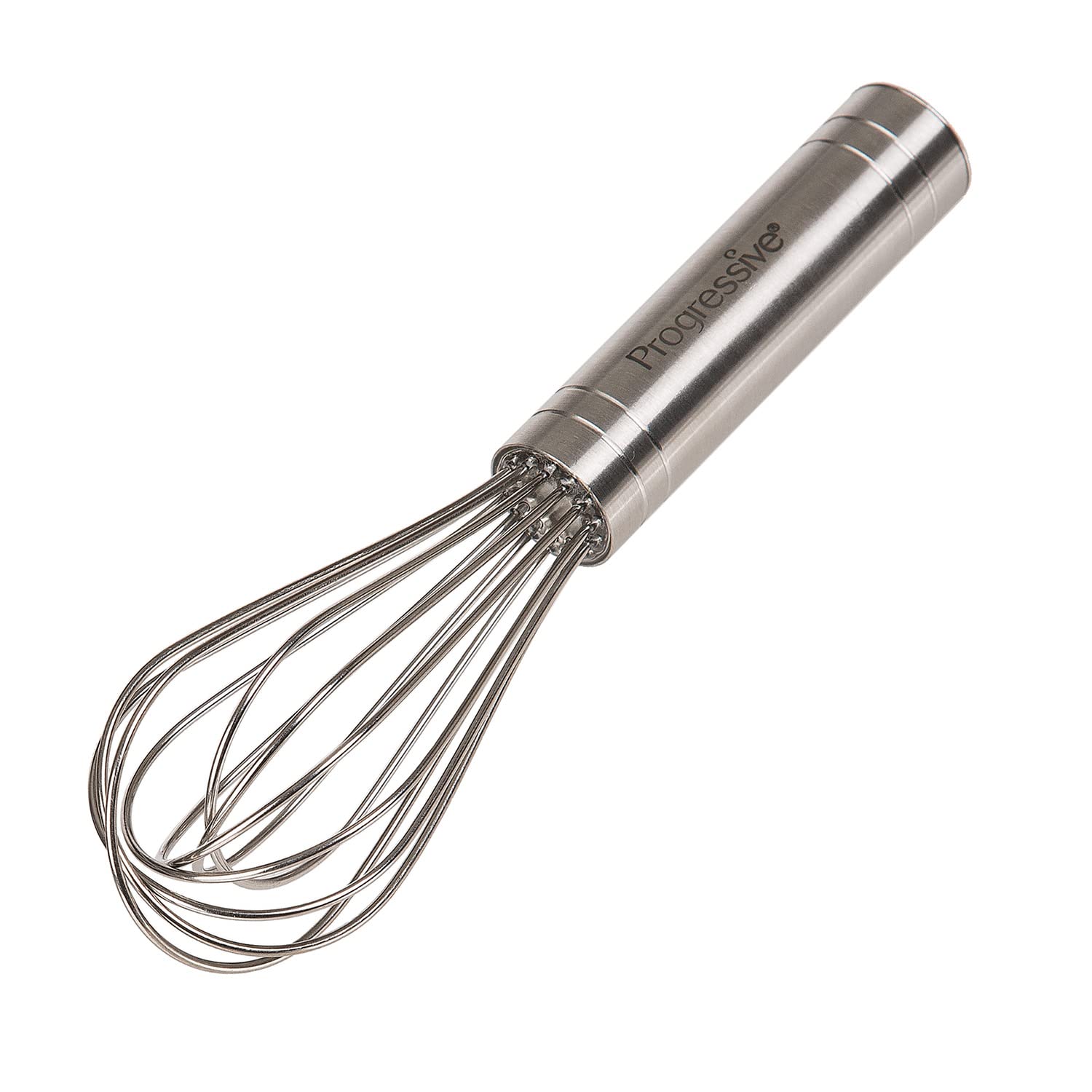 Batidora PrepWorks de globo de 6 pulgadas para mezclar aderezos y batir huevos.