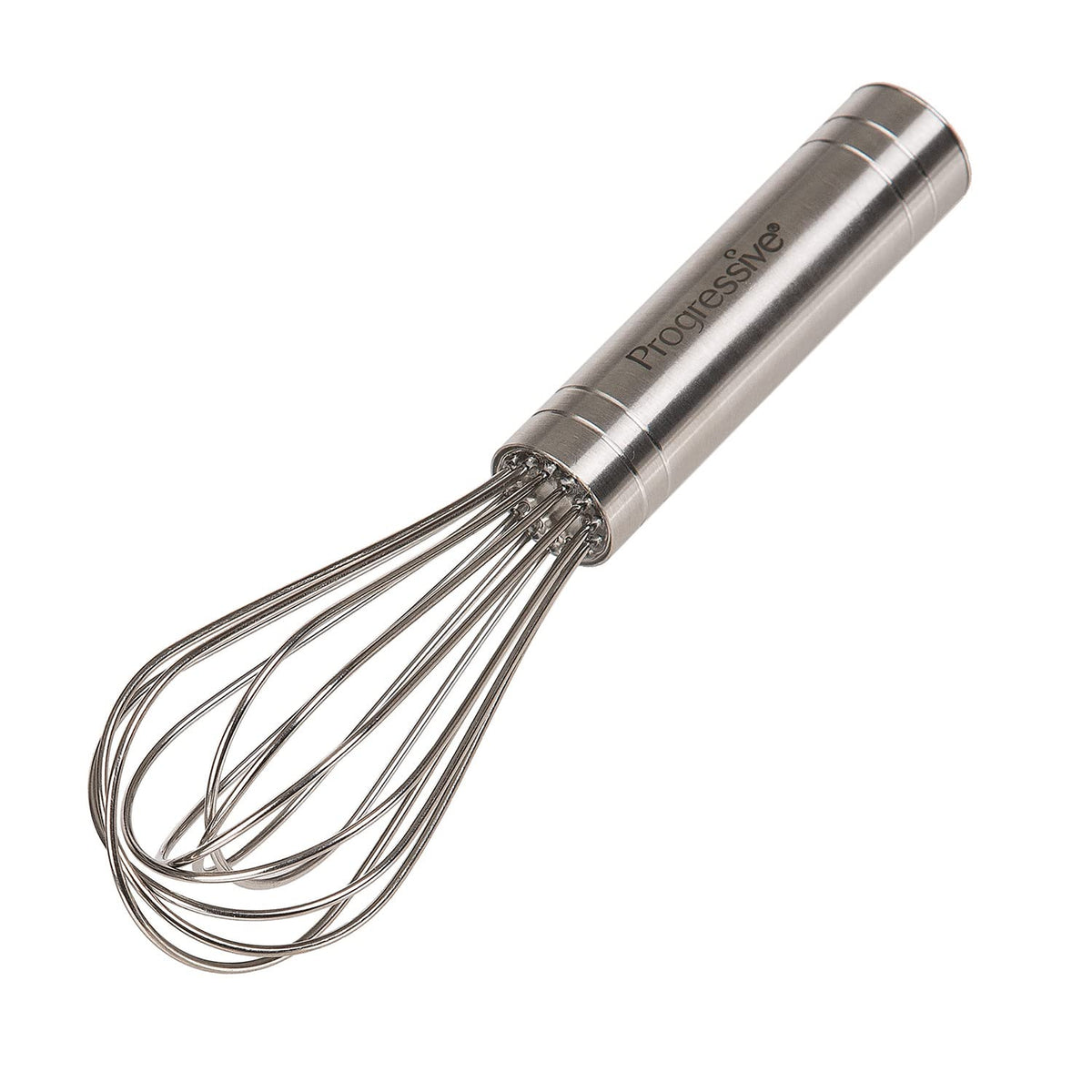 Batidora PrepWorks de globo de 6 pulgadas para mezclar aderezos y batir huevos.