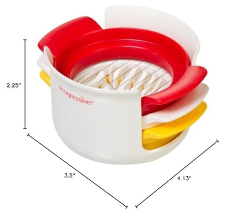 PREPWORKS Cortador de huevos compacto ideal para guarniciones rápidas
