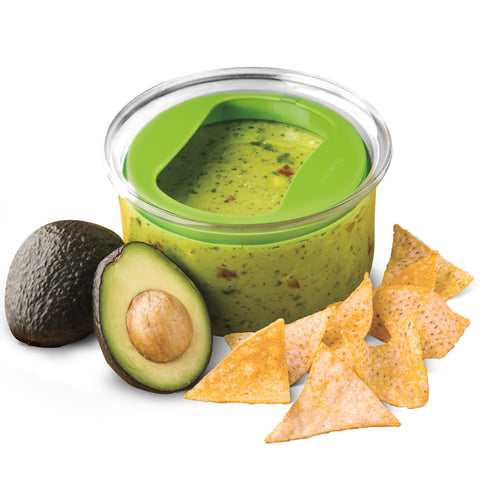 ProKeeper de PREPWORKS con tapa hermética para guacamole fresco.