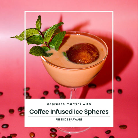 Posavasos cuero negro Pressice Barware para espacios sin manchas.