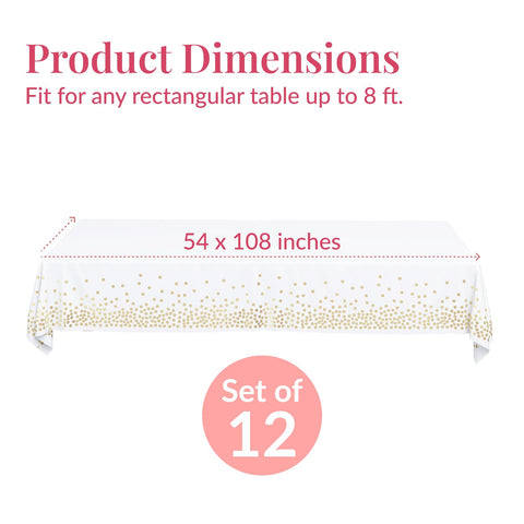 Mantel impermeable Prestee para eventos 54x108, mantiene la superficie limpia.