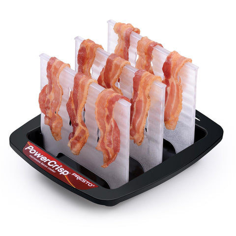 Presto 05101: base profunda recoge grasa para tocino más limpio.