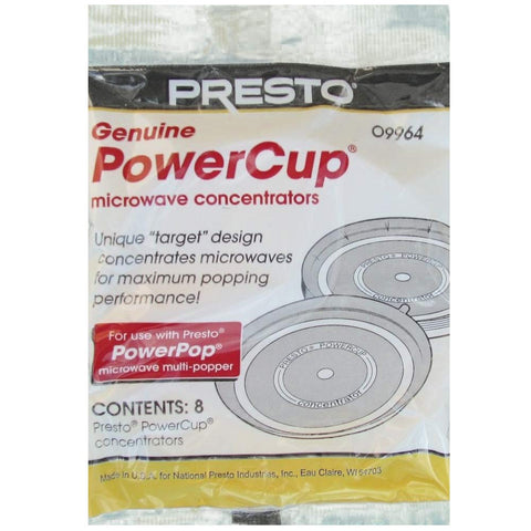 Presto PowerCup concentrador para palomitas de microondas, cocción más uniforme