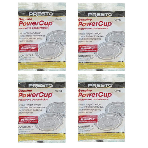 Presto PowerCup paquete de 32 tazas, conveniente para múltiples lotes en casa