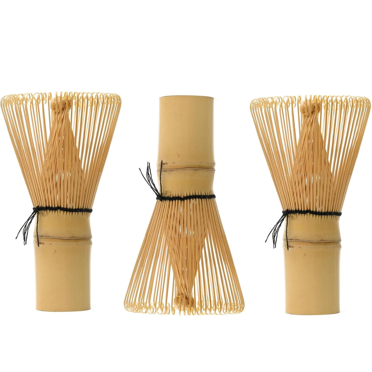 Prettidecor batidor de matcha bambú con 76 puntas para espuma suave