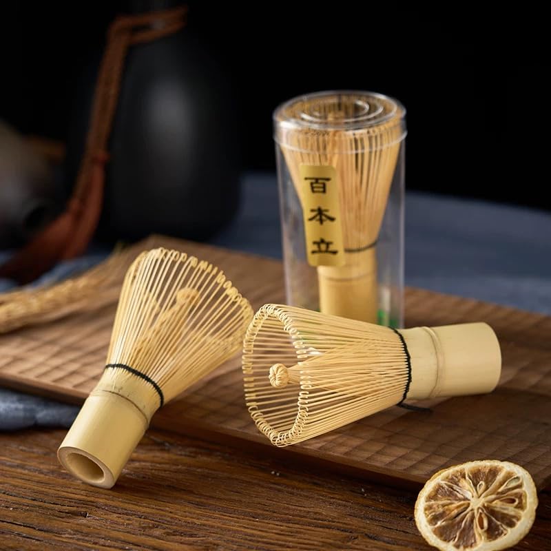 Prettidecor bambú natural aporta aroma sutil al preparar matcha