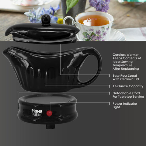 Prime Cuisine, tapa cerámica, mantiene temperatura y facilita almacenamiento.