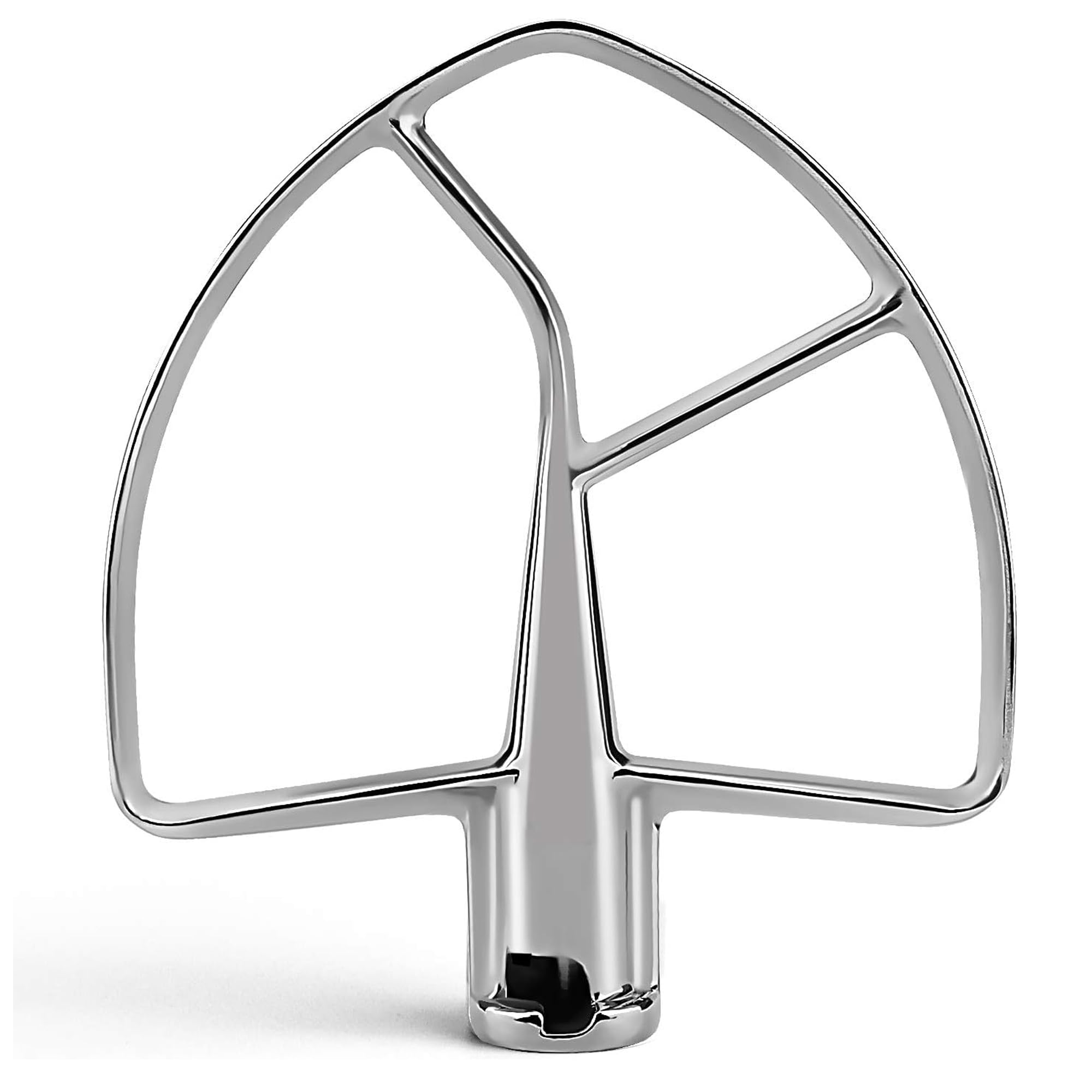 Pala plana Prime Swift en acero inoxidable para KitchenAid, mezcla homogénea.