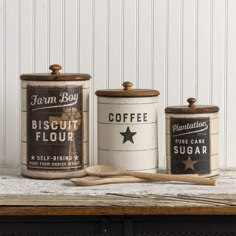 Primitives by Kathy uso diario: utilidad decorativa para cocinar y almacenar.