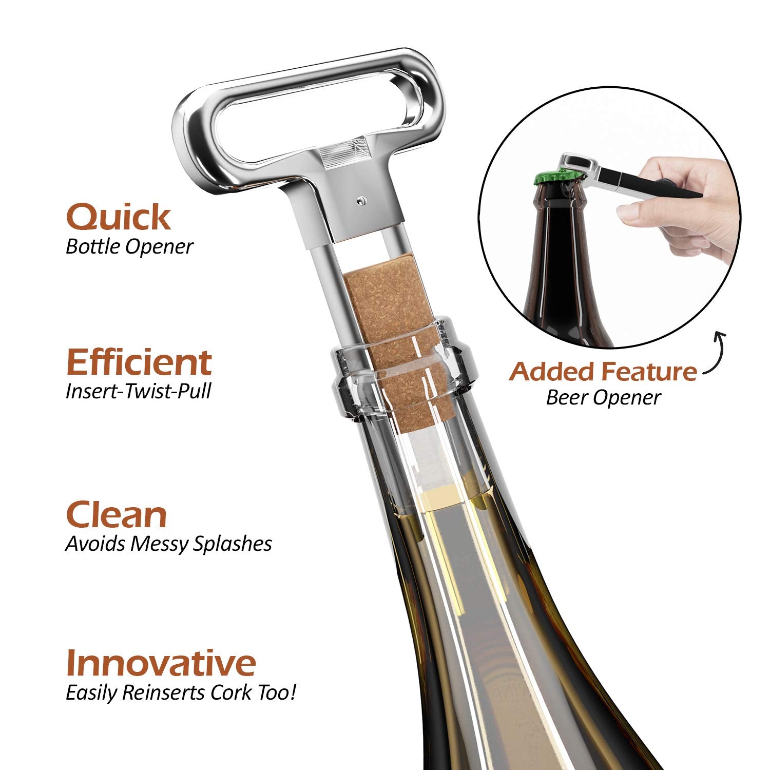 Primoxe diseño ergonómico en la mano para uso cómodo y seguro.