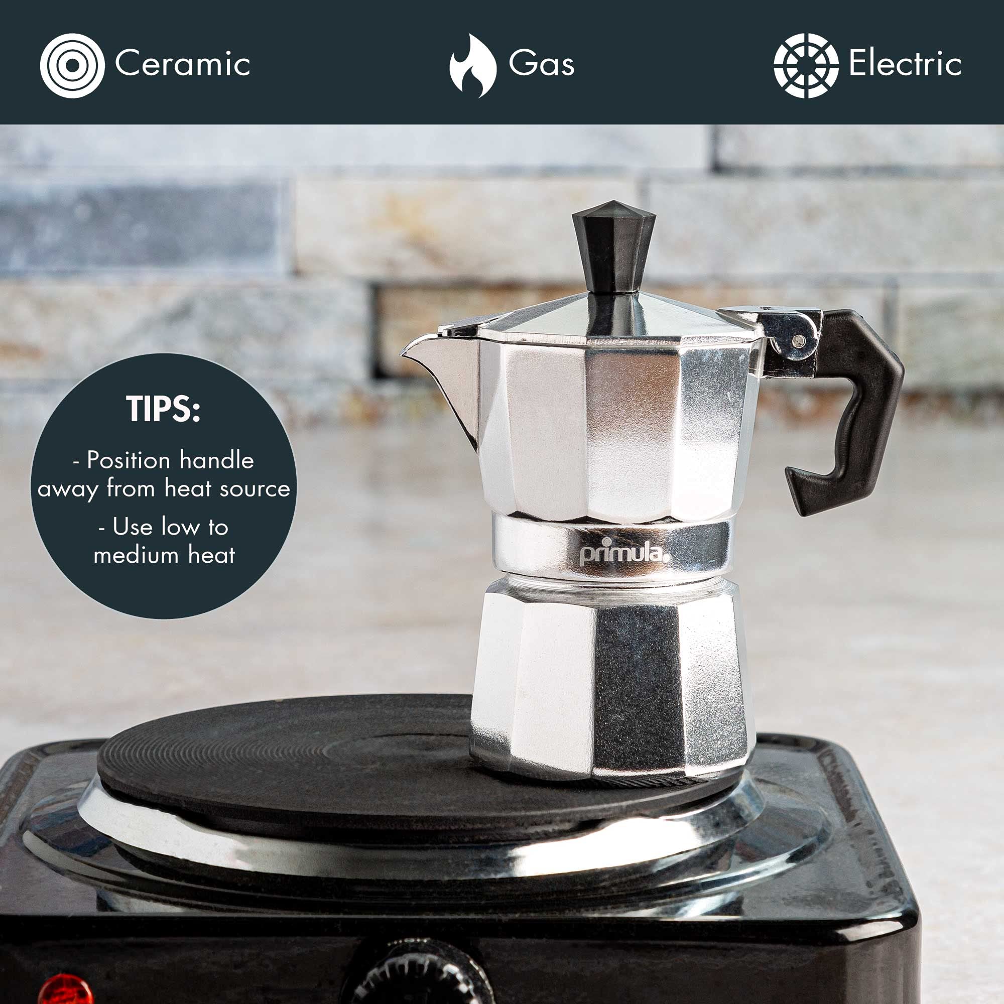 Primula Classic taza espresso: porción individual para disfrutar un café intenso.