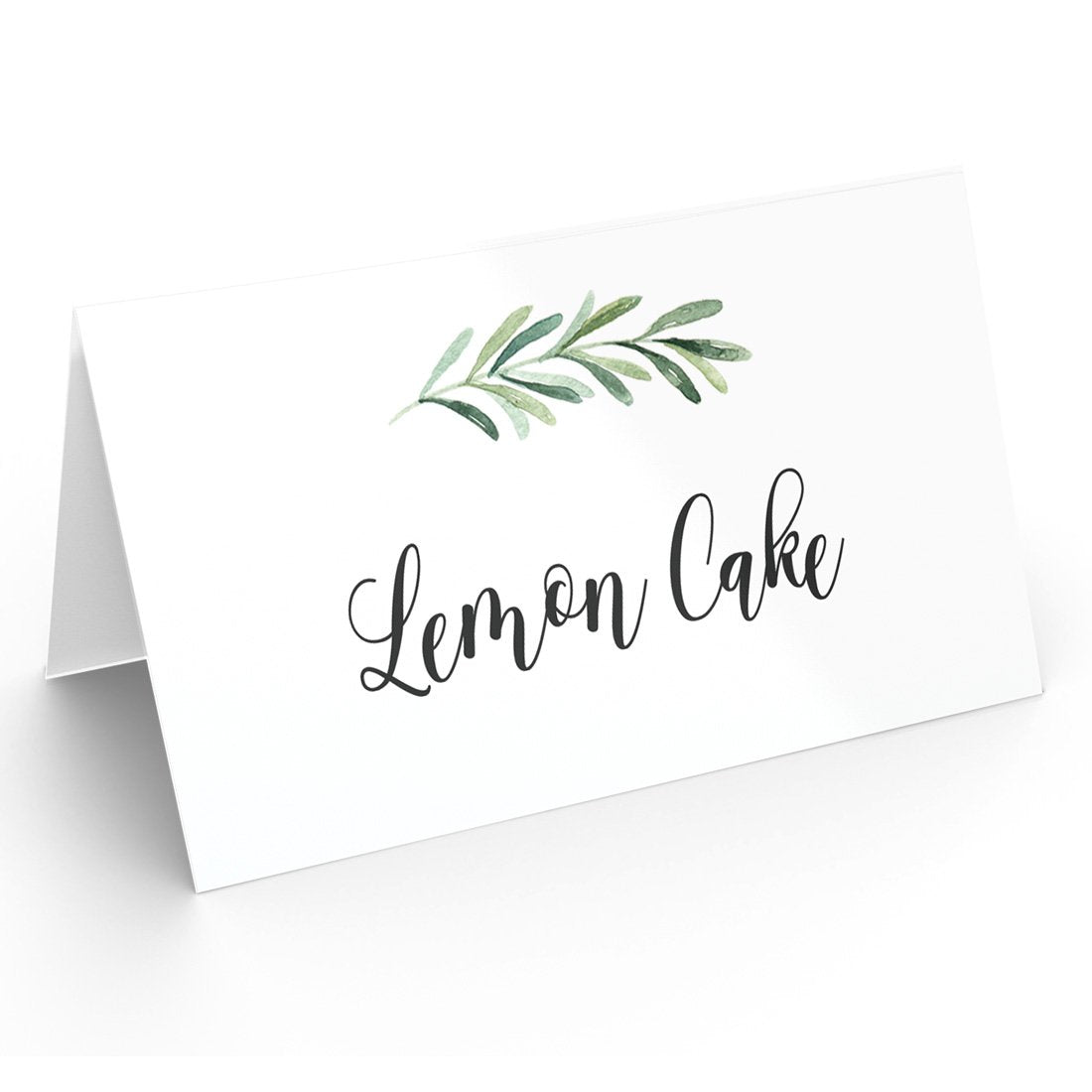 Printed Party placas de mesa tema ramas, aportando un toque natural a la ocasión.