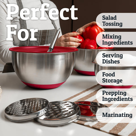 Rallador integrado para ensaladas en bol Priority Chef