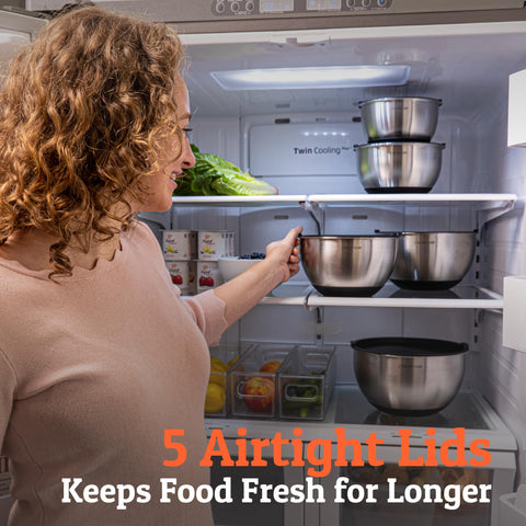 Priority Chef tapas libres de BPA conservan ingredientes.