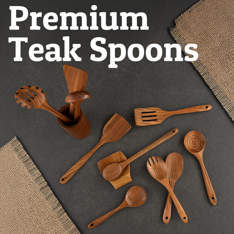 PriorityChef mango ergonómico de teca, agarre cómodo durante largas sesiones.