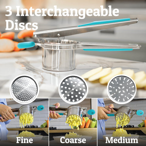 PriorityChef Ricer acero inoxidable, duradera para uso diario.