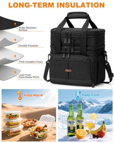 Pritent mango ergonomico-asa facilita llevar la comida sin esfuerzo