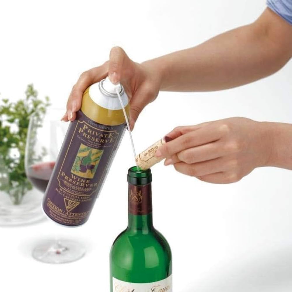 Private Preserve: uso versátil para vinos, Oporto, sake, cognac, whisky, aceites.