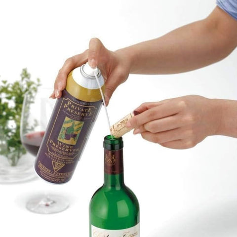 Private Preserve: uso versátil para vinos, Oporto, sake, cognac, whisky, aceites.