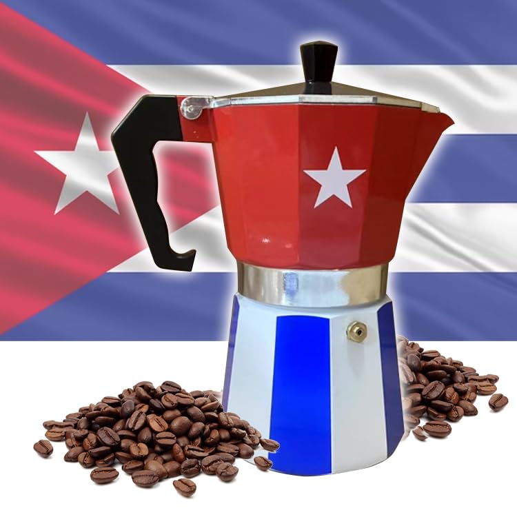 preparación en estufa con la prk-14 para café cubano.